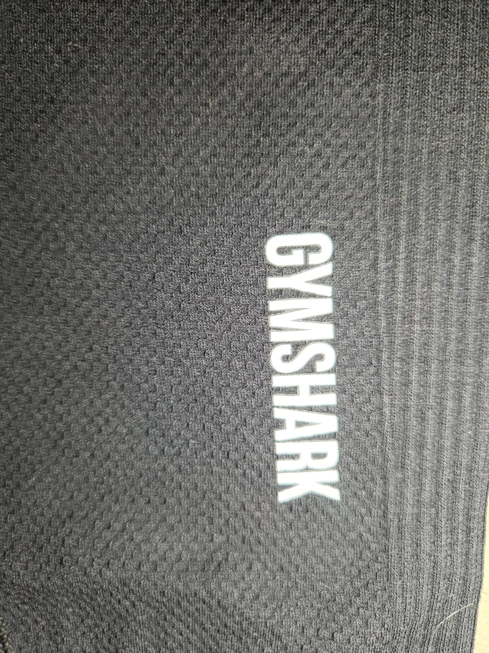 NWT!! Gymshark Black Seamless High-Waist Ribbed Leggings
